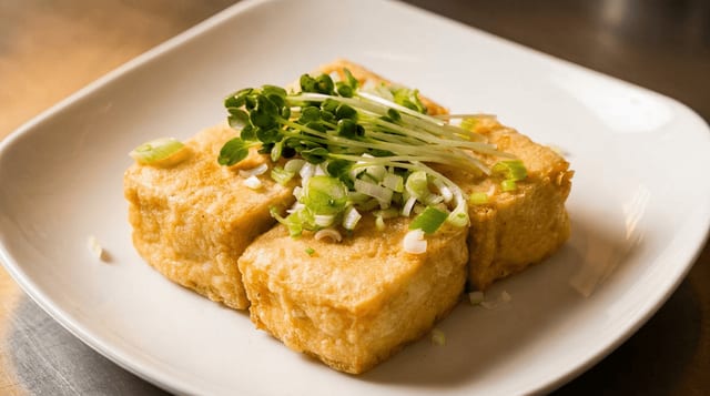 Agedashi Tofu.