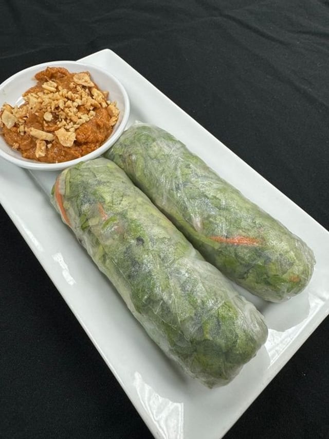 Vegetable Spring Rolls.