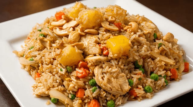 Pineapple Fried Rice.