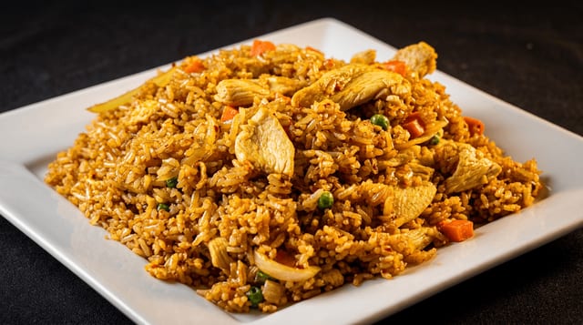Curry Fried Rice.