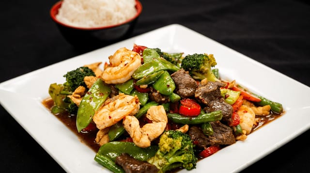 Vegetable Wok.