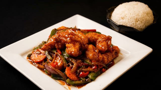 Red Thai Stir Fry.